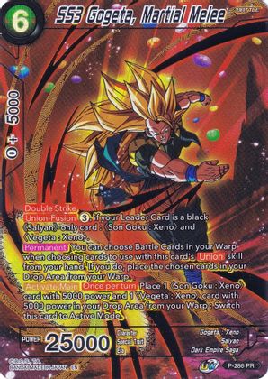 SS3 Gogeta, Martial Melee (P-286) [Collector's Selection Vol. 2] - PCA Designer Toys
