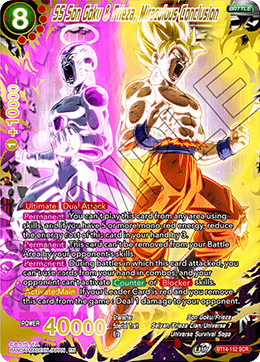SS Son Goku & Frieza, Miraculous Conclusion (BT14-152) [Cross Spirits] - PCA Designer Toys