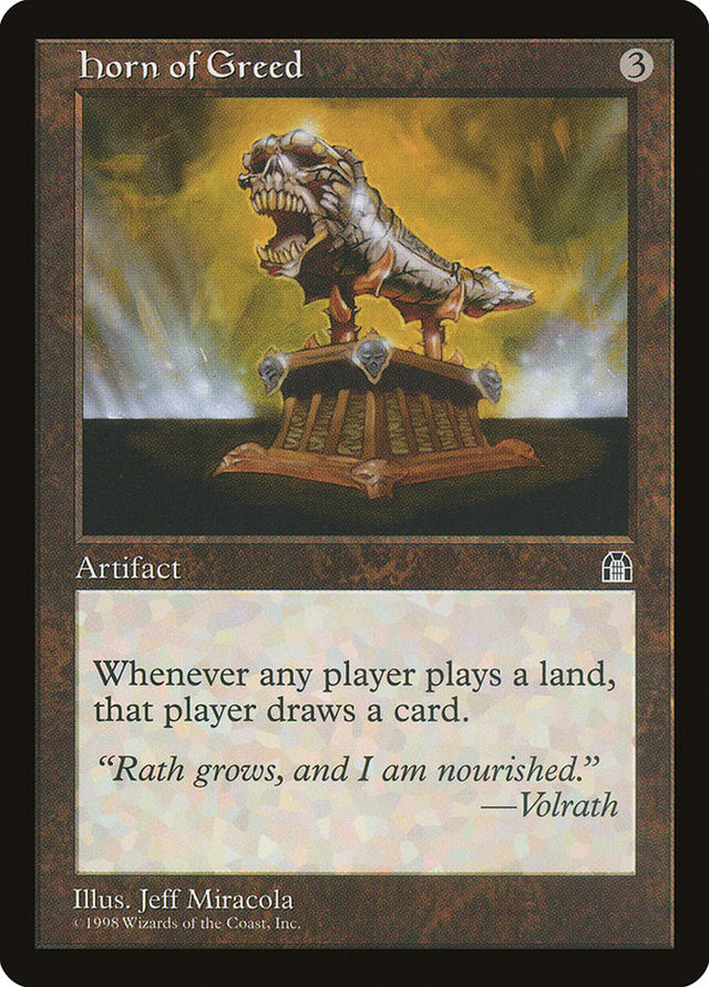 Horn of Greed [Stronghold] - PCA Designer Toys