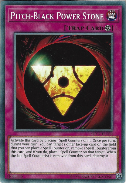 Pitch-Black Power Stone [OP07-EN022] Common - PCA Designer Toys