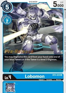 Lobomon [BT4-025] [Great Legend Pre-Release Promos] - PCA Designer Toys