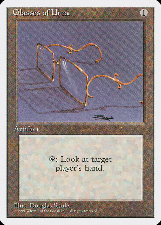 Glasses of Urza [Fourth Edition] - PCA Designer Toys