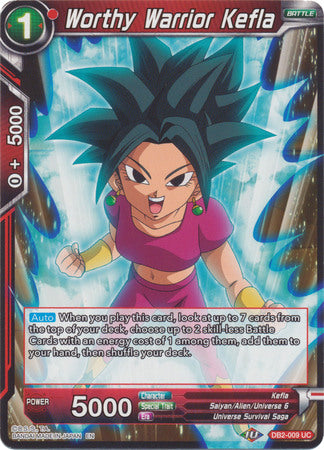 Worthy Warrior Kefla (DB2-009) [Divine Multiverse] - PCA Designer Toys