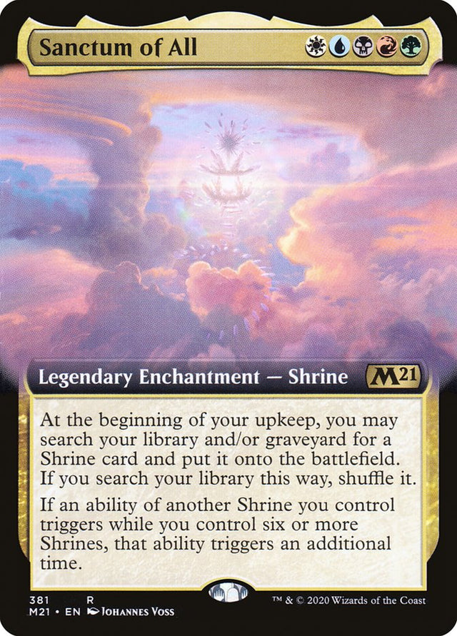 Sanctum of All (Extended Art) [Core Set 2021] - PCA Designer Toys