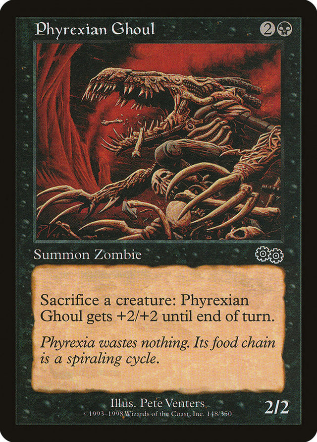Phyrexian Ghoul [Urza's Saga] - PCA Designer Toys