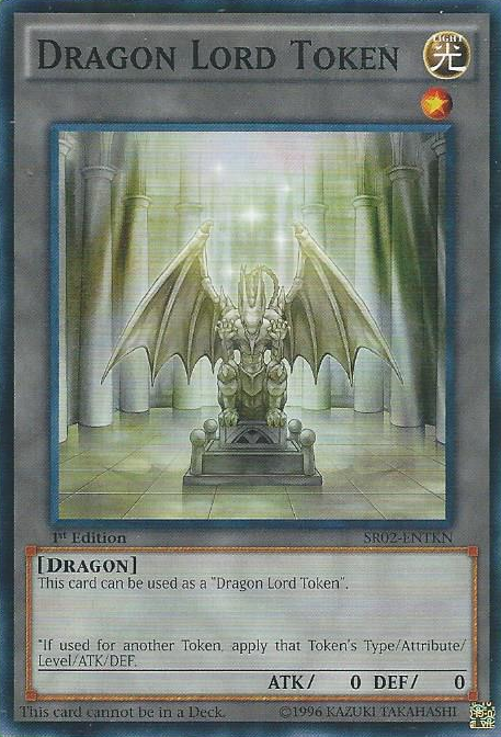 Dragon Lord Token [SR02-ENTKN] Common - PCA Designer Toys