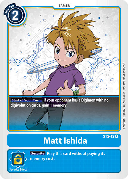 Matt Ishida [ST2-12] [Starter Deck: Cocytus Blue] - PCA Designer Toys