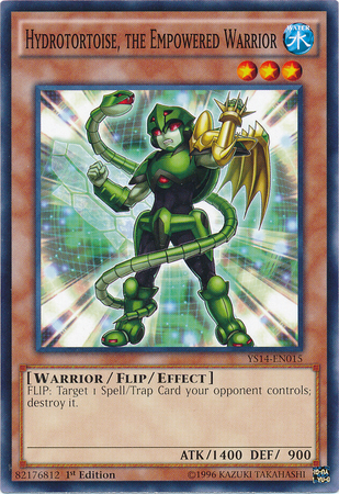 Hydrotortoise, the Empowered Warrior [YS14-EN015] Common - PCA Designer Toys