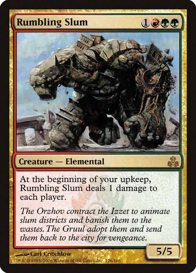 Rumbling Slum [Guildpact] - PCA Designer Toys