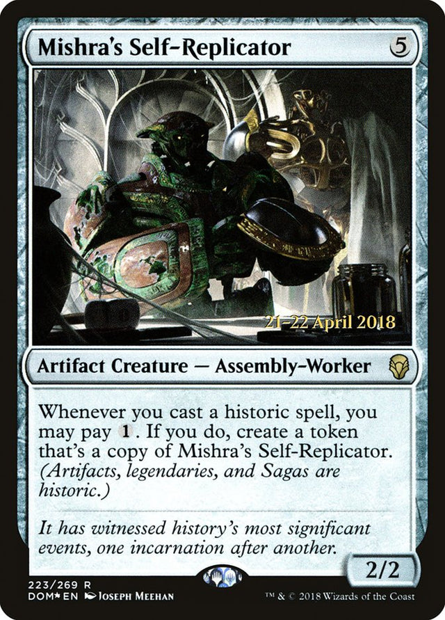 Mishra's Self-Replicator [Dominaria Prerelease Promos]