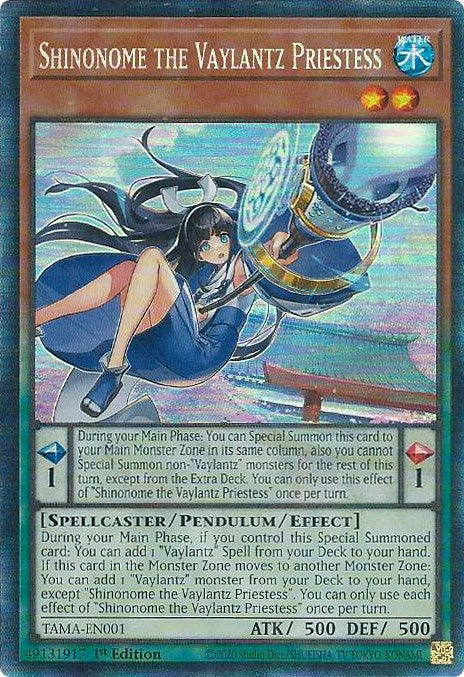 Shinonome the Vaylantz Priestess [TAMA-EN001] Collector's Rare - PCA Designer Toys