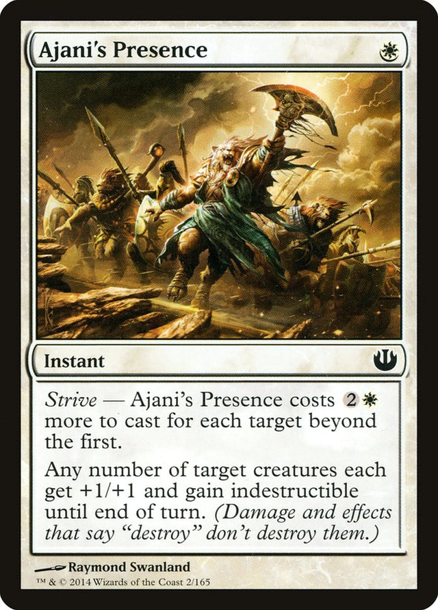 Ajani's Presence [Journey into Nyx] - PCA Designer Toys
