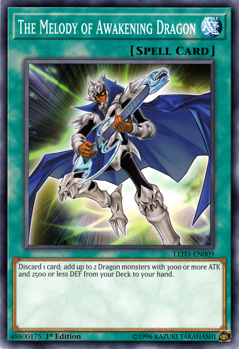 The Melody of Awakening Dragon [LED3-EN009] Common - PCA Designer Toys