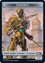 Construct // Zombie Double-sided Token [Core Set 2021 Tokens] - PCA Designer Toys