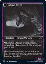 Ragged Recluse // Odious Witch [Innistrad: Double Feature] - PCA Designer Toys