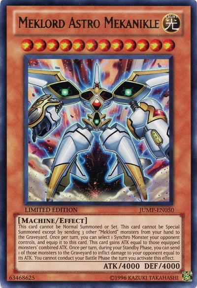 Meklord Astro Mekanikle [JUMP-EN050] Ultra Rare - PCA Designer Toys