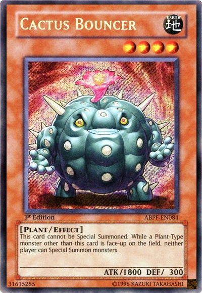 Cactus Bouncer [ABPF-EN084] Secret Rare - PCA Designer Toys