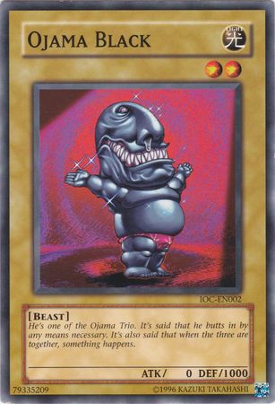 Ojama Black [IOC-EN002] Common - PCA Designer Toys