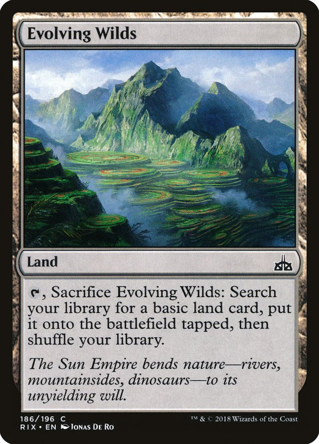Evolving Wilds [Rivals of Ixalan] - PCA Designer Toys