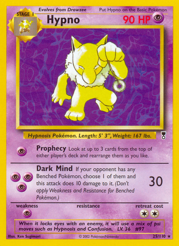 Hypno (25/110) [Legendary Collection] - PCA Designer Toys
