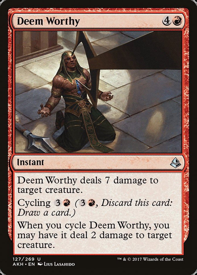Deem Worthy [Amonkhet] - PCA Designer Toys