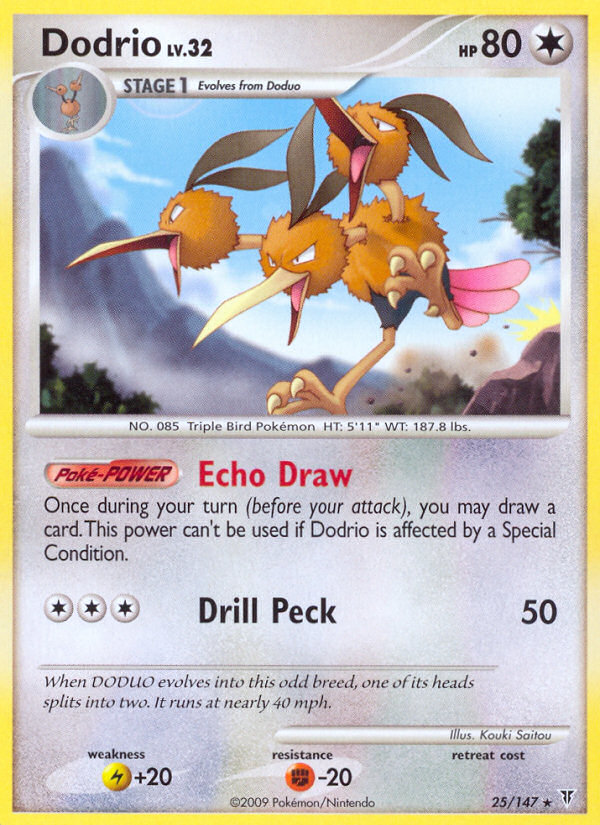 Dodrio (25/147) [Platinum: Supreme Victors] - PCA Designer Toys