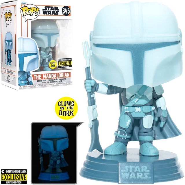 The Mandalorian Hologram GITD POP! - PCA Designer Toys