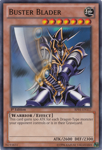 Buster Blader [BP01-EN117] Common - PCA Designer Toys