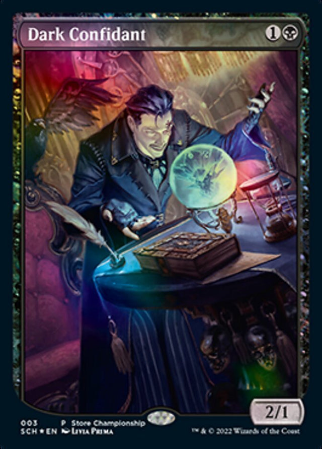 Dark Confidant (Extended Art) [Store Championships 2022] - PCA Designer Toys
