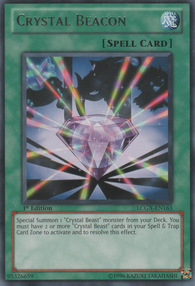 Crystal Beacon [LCGX-EN163] Rare - PCA Designer Toys