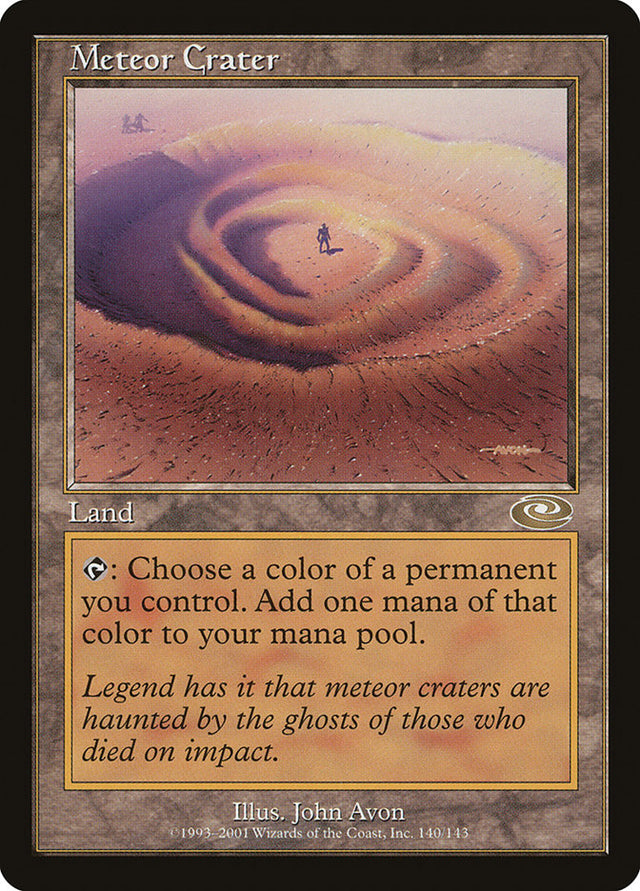 Meteor Crater [Planeshift] - PCA Designer Toys