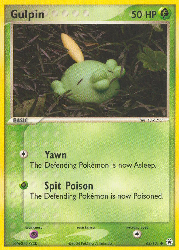 Gulpin (62/101) [EX: Hidden Legends] - PCA Designer Toys
