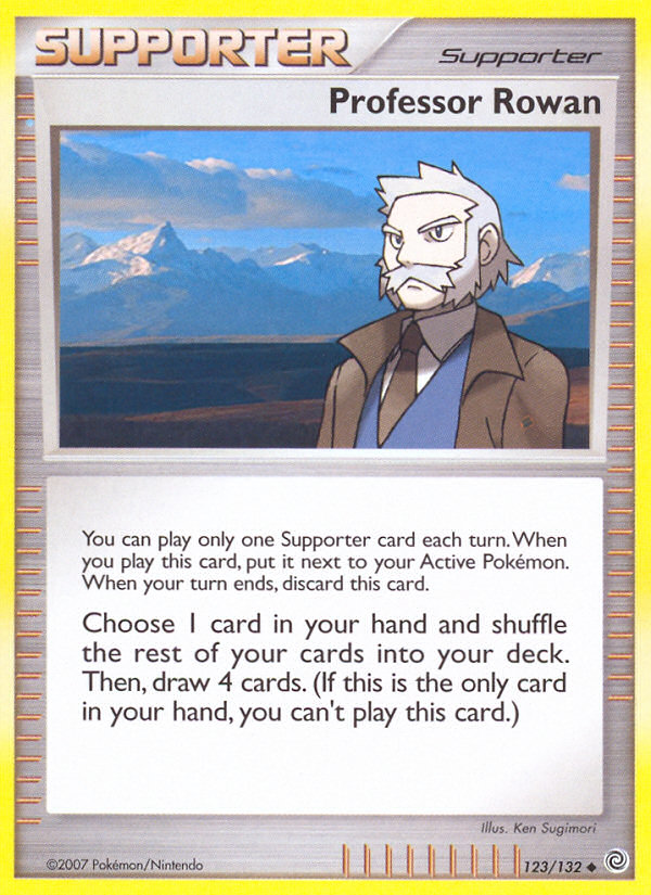 Professor Rowan (123/132) [Diamond & Pearl: Secret Wonders]