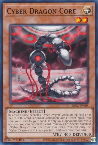 Cyber Dragon Core [SDCS-EN008] Common - PCA Designer Toys