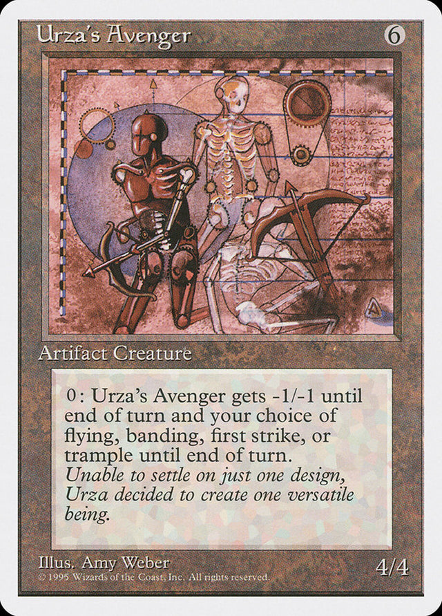 Urza's Avenger [Fourth Edition] - PCA Designer Toys
