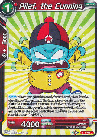 Pilaf, the Cunning (BT8-015) [Malicious Machinations] - PCA Designer Toys