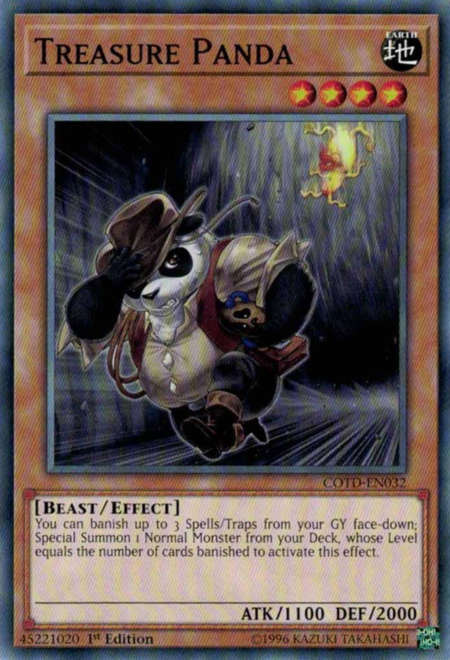 Treasure Panda [COTD-EN032] Common - PCA Designer Toys