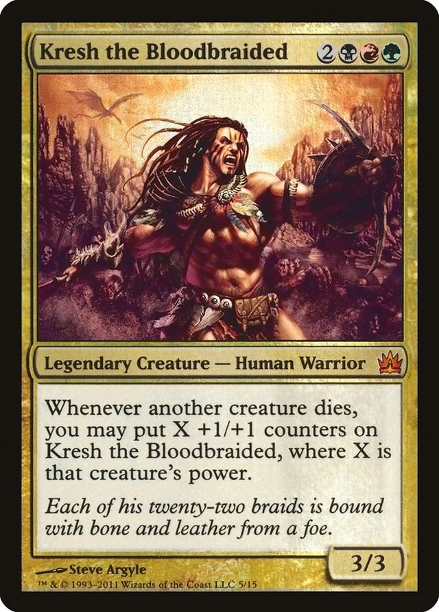 Kresh the Bloodbraided [From the Vault: Legends] - PCA Designer Toys