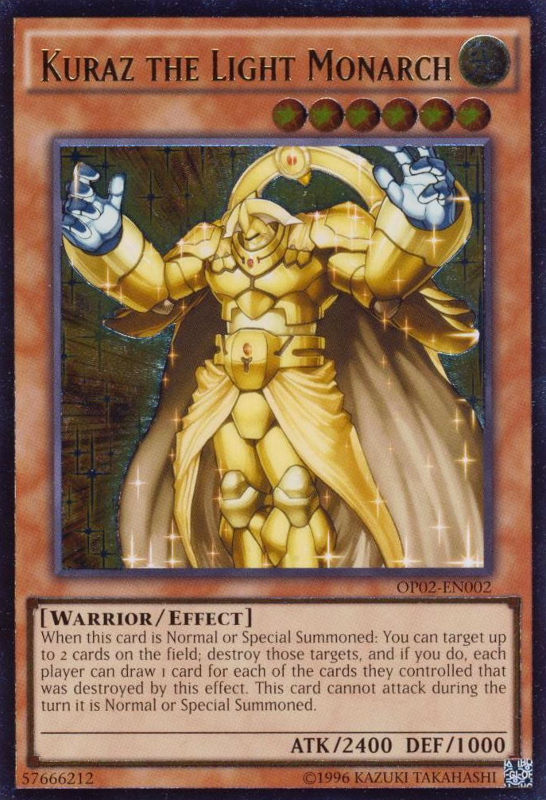 Kuraz the Light Monarch [OP02-EN002] Ultimate Rare - PCA Designer Toys