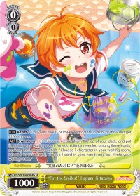 "For the Smiles!" Hagumi Kitazawa (BD/W63-E004SPa SP) [BanG Dream! Girls Band Party! Vol.2]