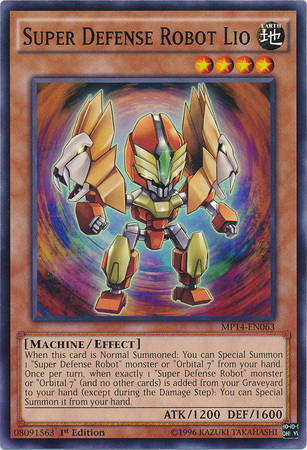 Super Defense Robot Lio [MP14-EN063] Common - PCA Designer Toys