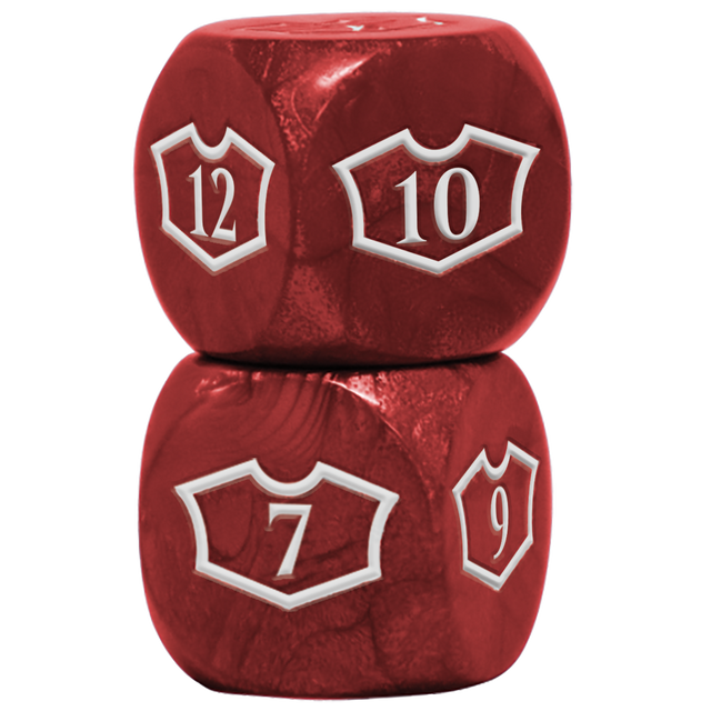 Ultra PRO: Loyalty Dice Set - 22MM Deluxe with 7-12 (Mountain)