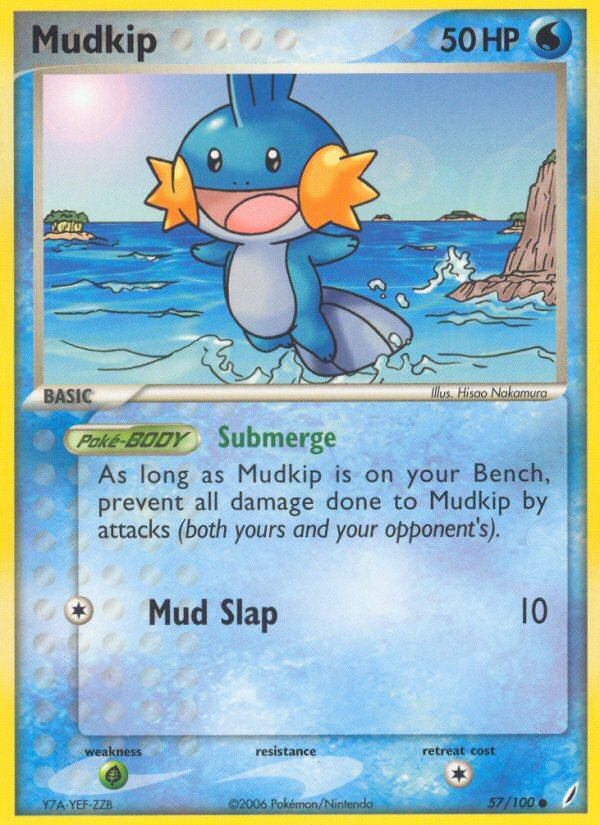 Mudkip (57/100) [EX: Crystal Guardians] - PCA Designer Toys
