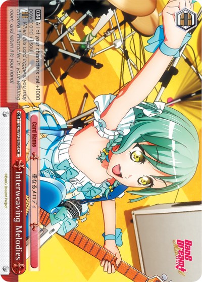 Interweaving Melodies (BD/W73-E064 CR) [BanG Dream! Vol.2] - PCA Designer Toys