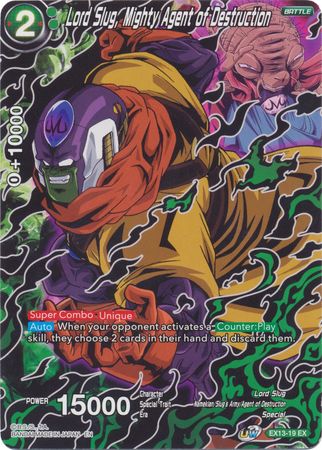 Lord Slug, Mighty Agent of Destruction (EX13-19) [Special Anniversary Set 2020] - PCA Designer Toys