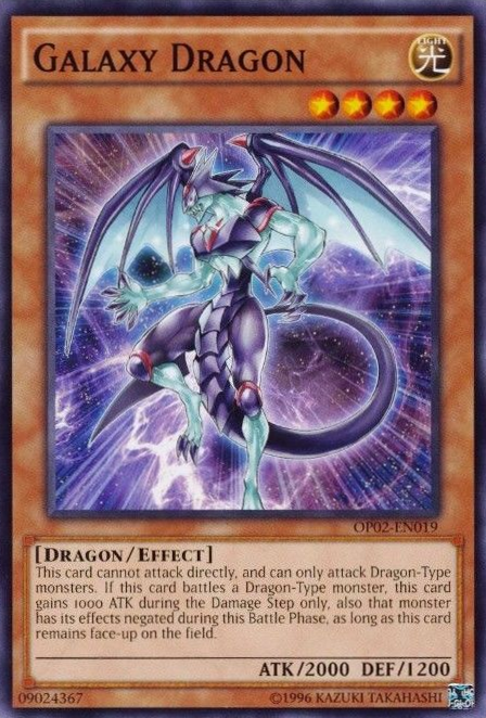 Galaxy Dragon [OP02-EN019] Common - PCA Designer Toys