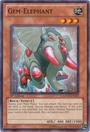 Gem-Elephant [GENF-EN025] Common - PCA Designer Toys