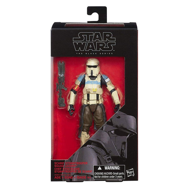 Scarif Stormtrooper Squad Leader Star Wars Black Series Action Figure - PCA Designer Toys