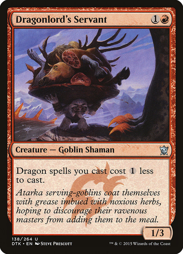 Dragonlord's Servant [Dragons of Tarkir] - PCA Designer Toys