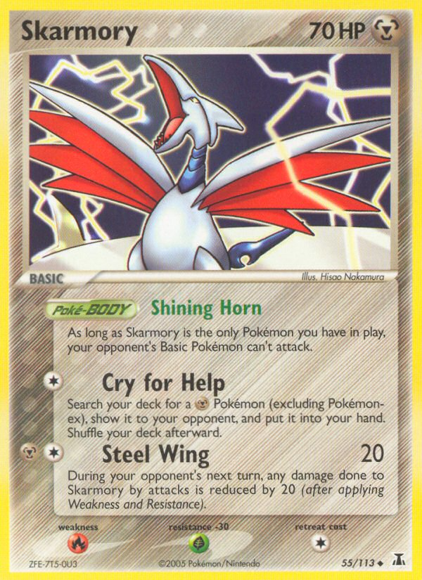 Skarmory (55/113) [EX: Delta Species] - PCA Designer Toys